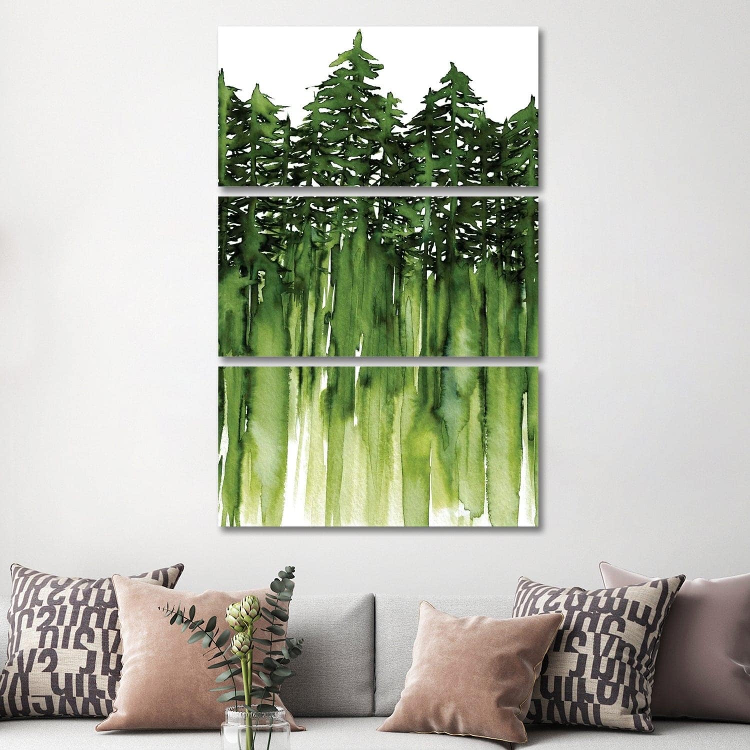 iCanvas "Forest Through The Trees I" by Julia Di Sano 3Piece Canvas